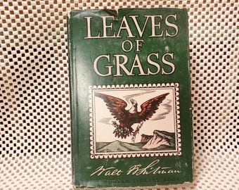 Books, 20s, Leaves of Grass, Walt Whitman