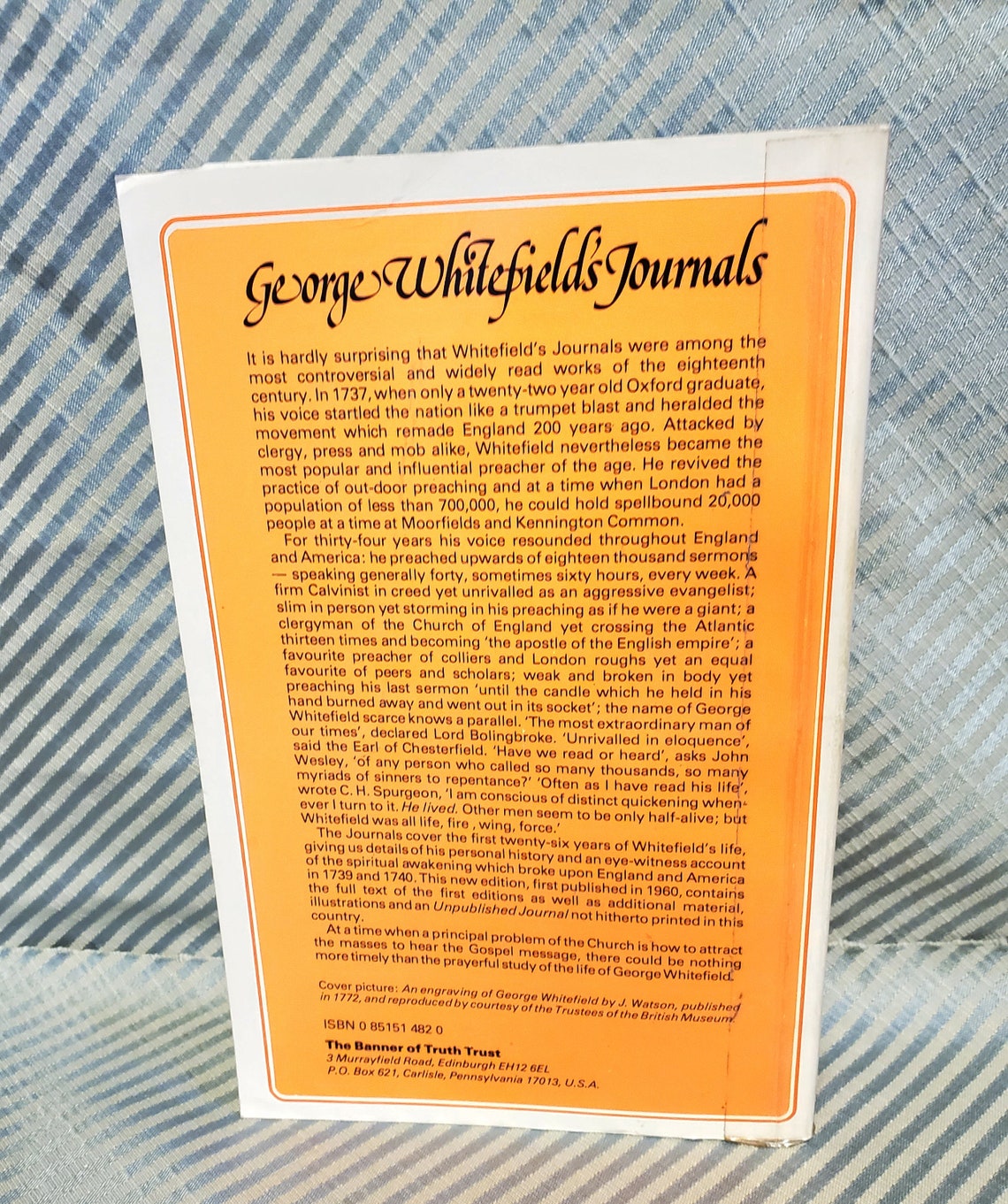 Books, 80s, George Whitfields Journals - Etsy