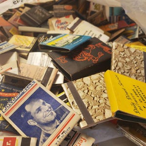Vintage Collectible Matchbooks