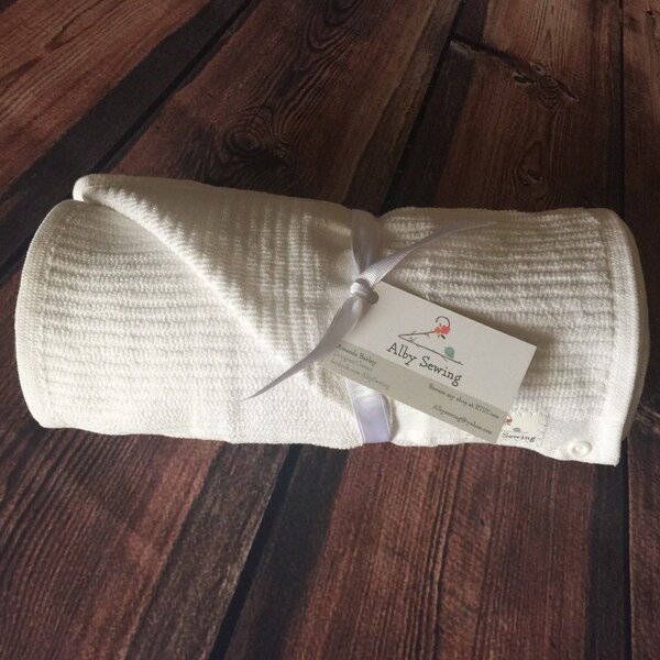 12 Reusable Paper Towels / Ready To Ship / UnPaper Towels / Snapping Towels / White