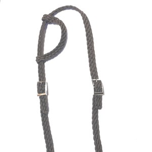 One ear bridle, one ear headstall, paracord horse tack