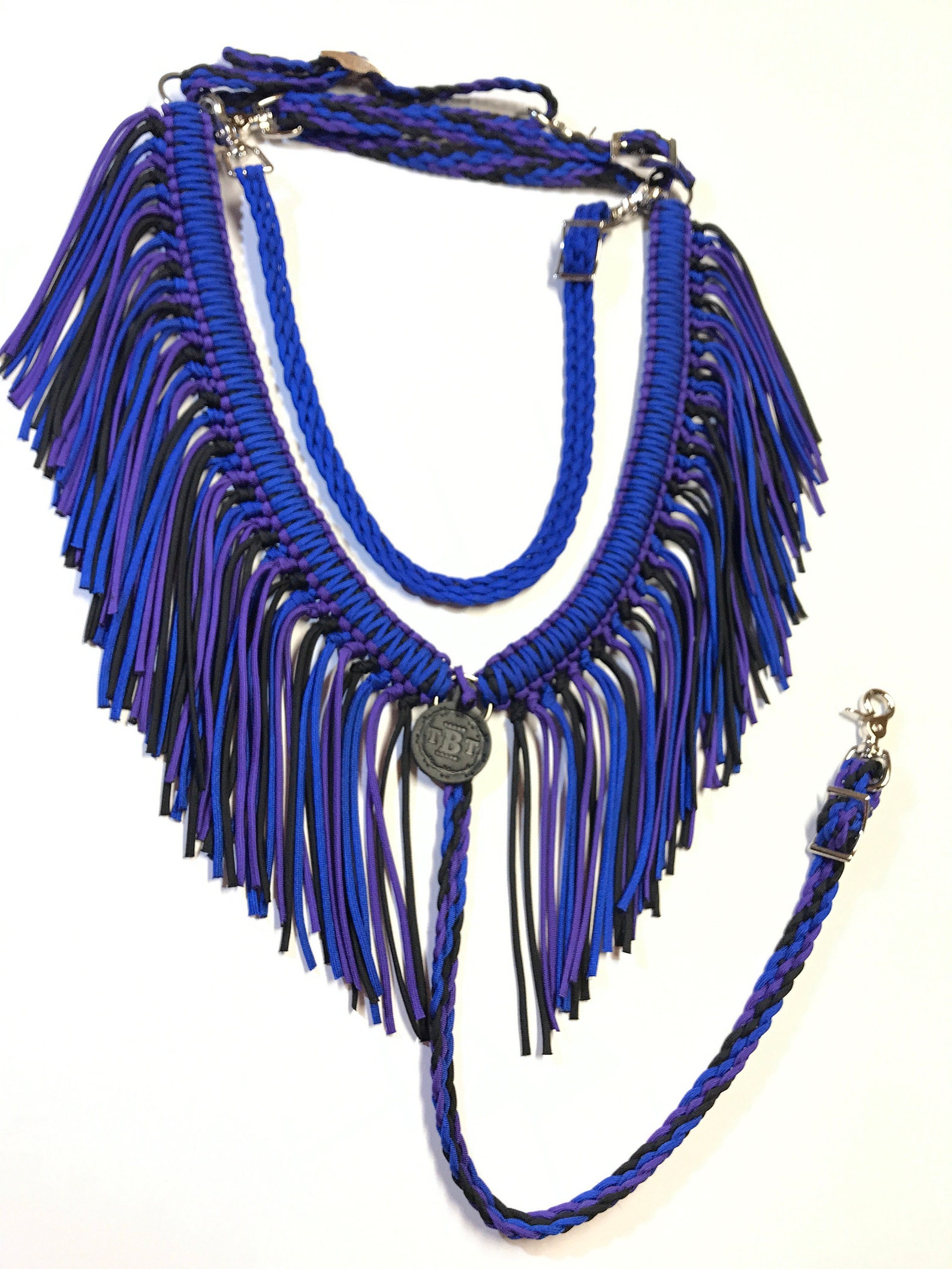 Fringe Breast Collar Custom Horse Tack Breast Collar Fringe Etsy