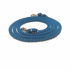 horse reins, flat reins, blue reins, horse tack, western reins, adjustable reins, loop reins,