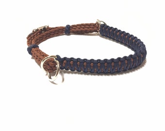 Bitless bridle attachment with a "whoa" midnight  Blue small pony  to draft size