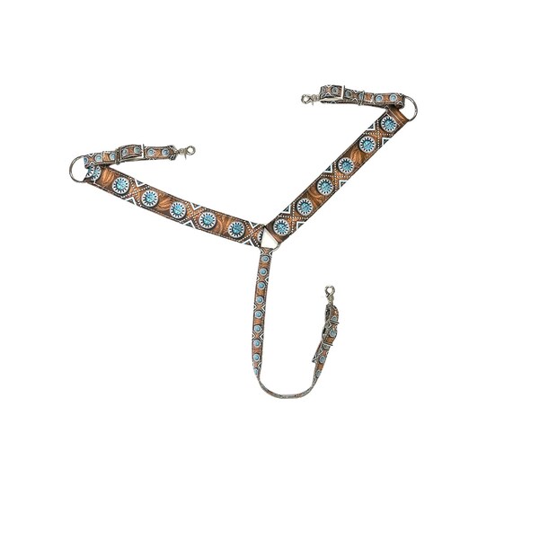 Concho Breast Collar Etsy