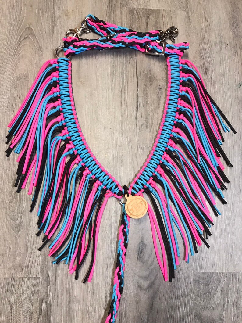 Fringe Breast Collar Small Pony... Cobb Pony...and Horse Size Etsy
