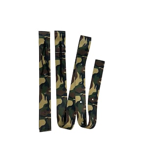 Camo 2” cinch strap set with Latigo and off billet