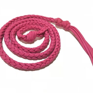 over and under whip, barrel racing tack, braided whip