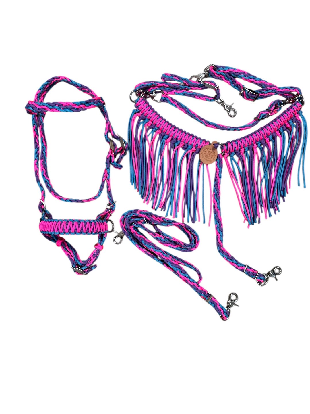 Small Tack Miniature Horse Tack Set or Small Pony Tack Pink and Purple - Etsy