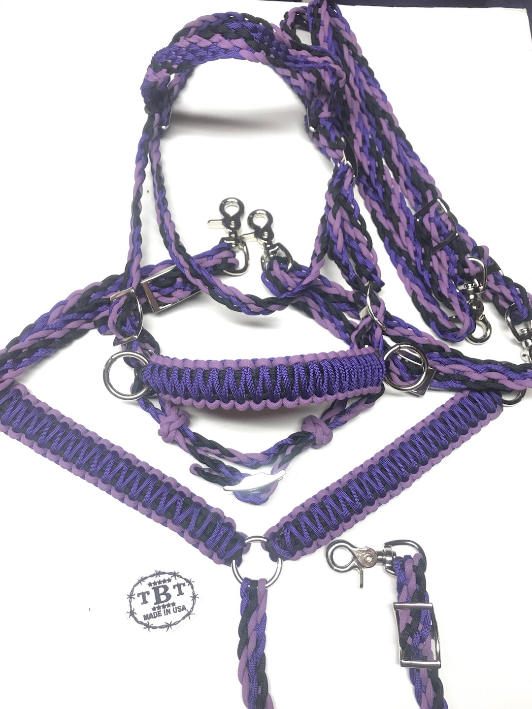 Small Tack Purple Pony Tack Set, Small Pony Tack, Miniature Horse Tack Set, Pony ...