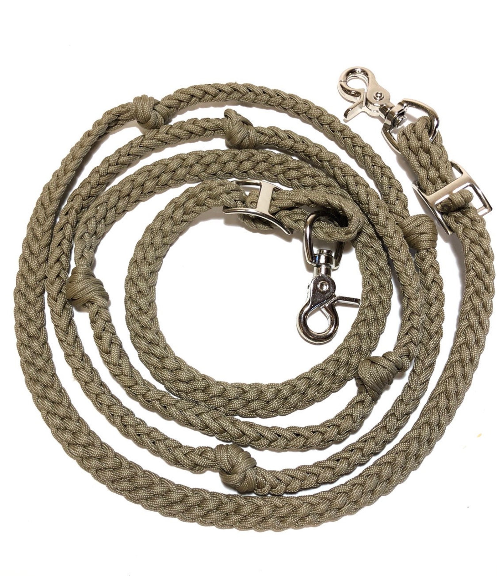 Barrel Reins Barrel Reins With Grip Knots Tan Reins Horse Etsy