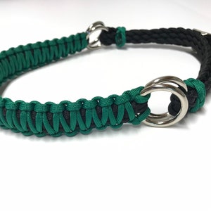 Side pull hackamore bitless bridle attachment Kelly Green mini to draft size