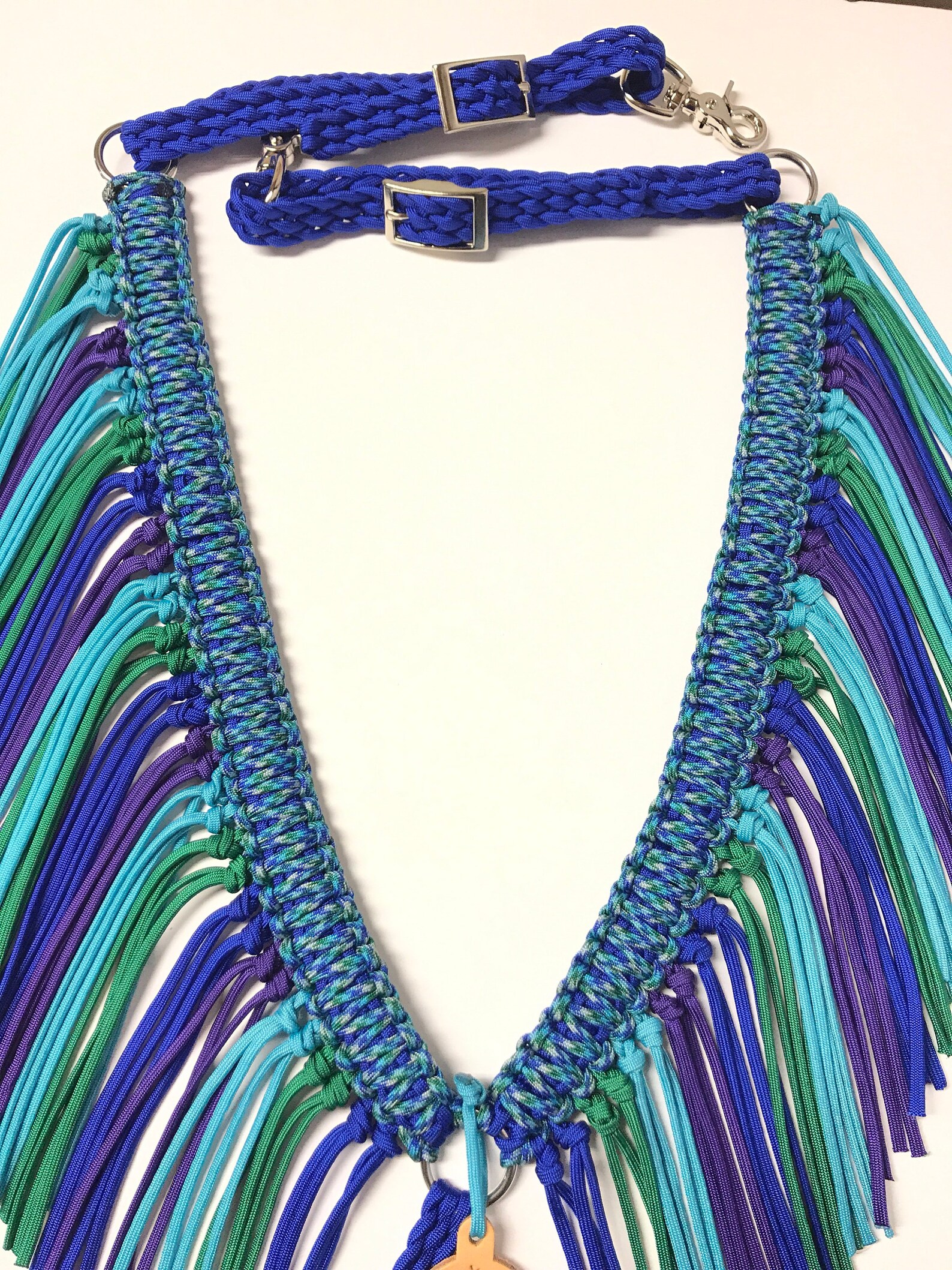 Peacock fringe breast collar fringe breast collar breast Etsy