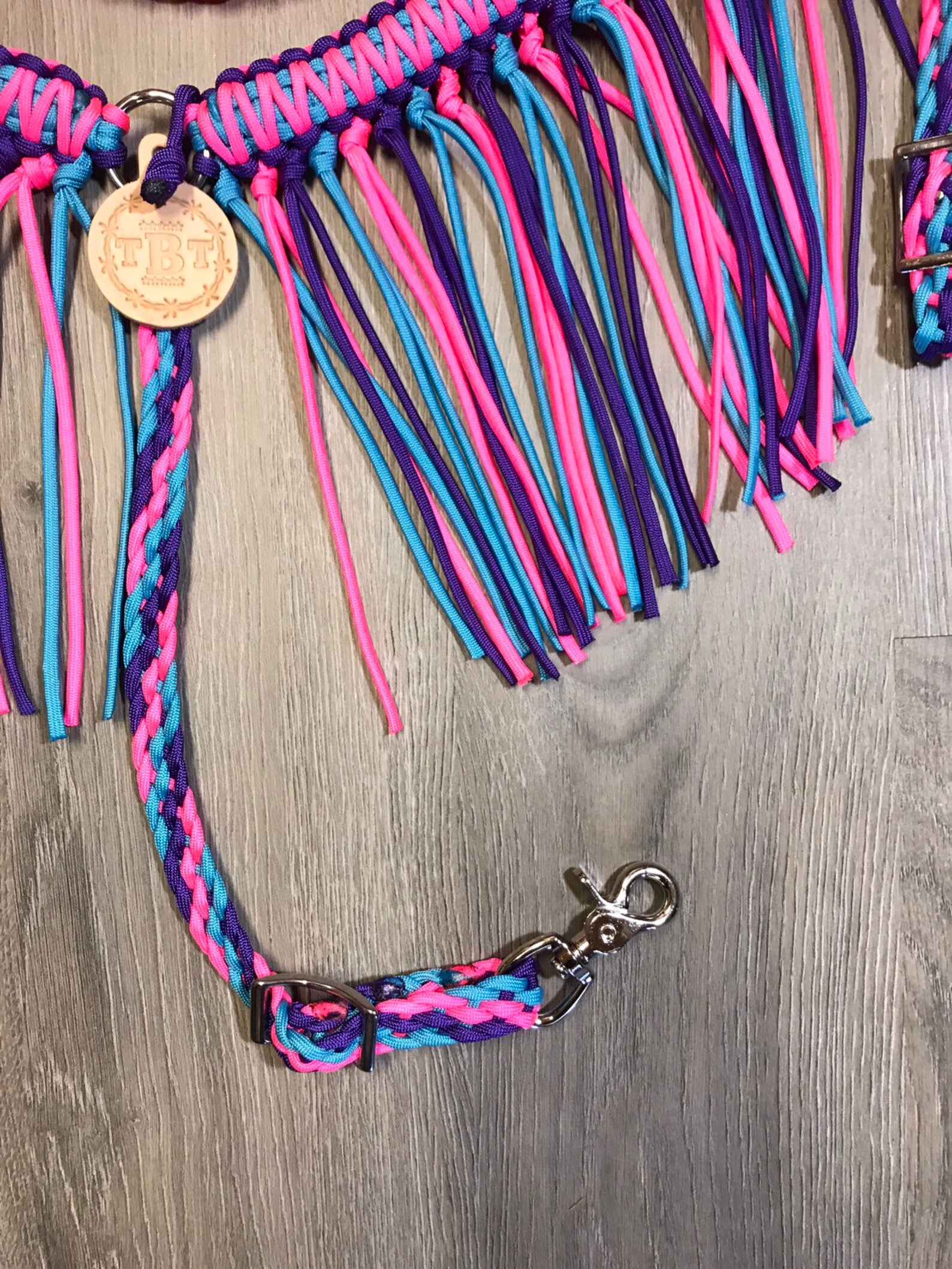 Pony Tack Set Fringe Breast Collar Reins and Pony Headstall Etsy