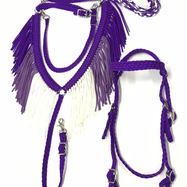 Purple Breast Collar Etsy