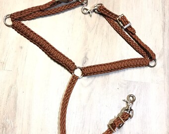 Small pony miniature horse breast collar, boys pony tack, pony breast collar