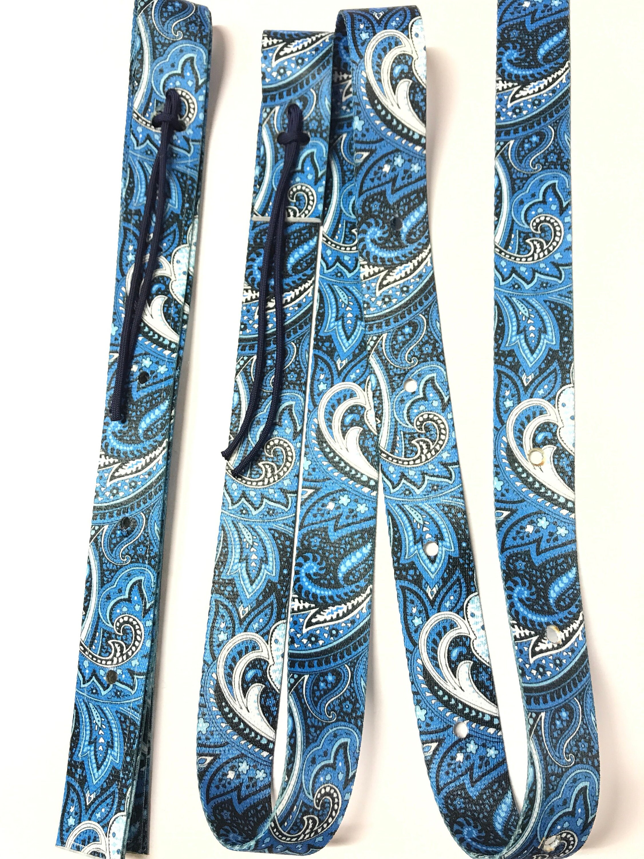 Blue cinch strap set | Etsy