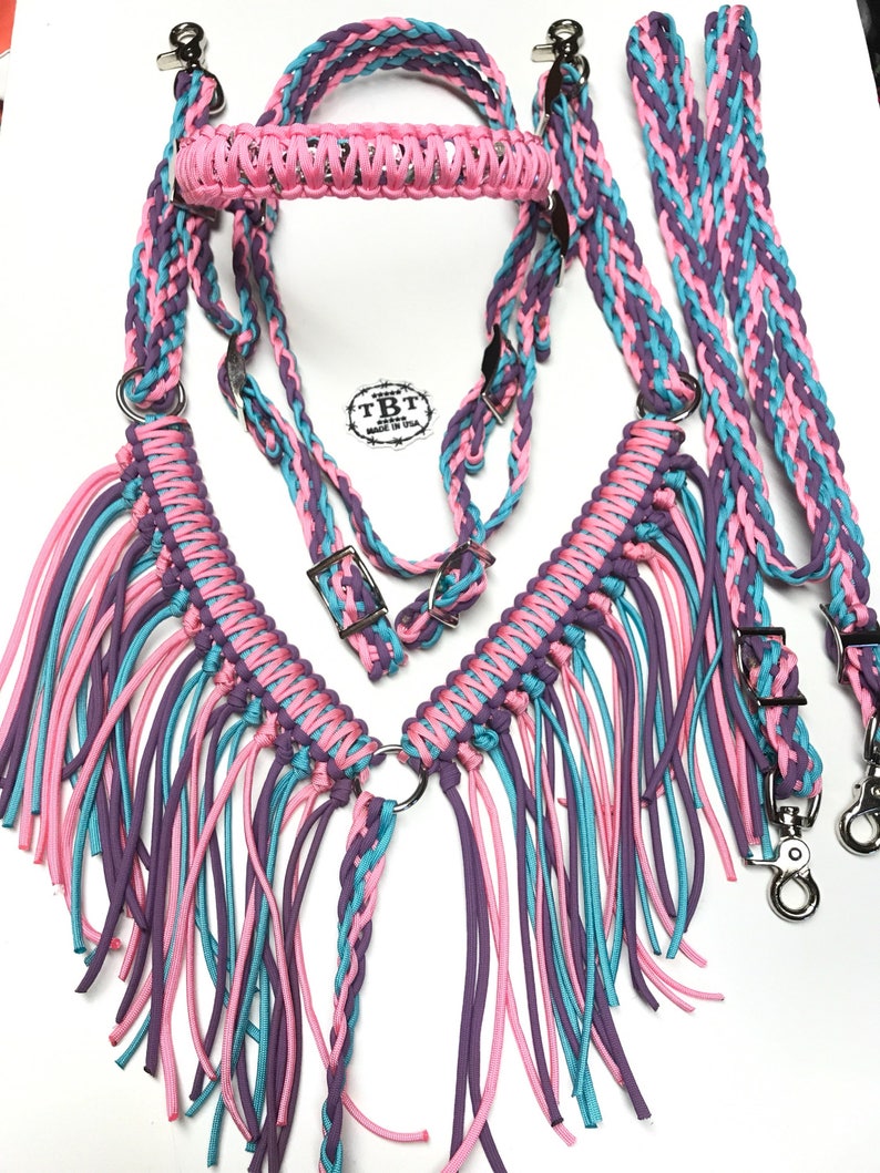 Pony bridle tack set pony reins pony breast collar Etsy