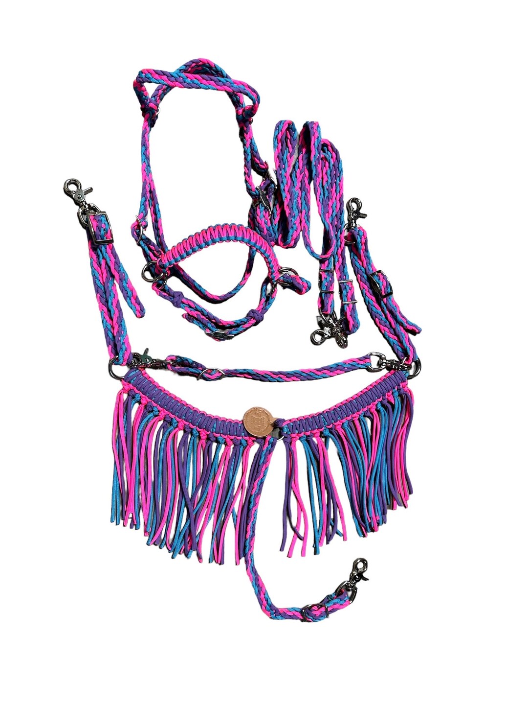Small Tack Miniature Horse Tack Set or Small Pony Tack Pink and Purple - Etsy