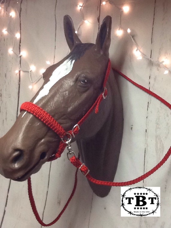 side pull hackamore attachment Red with black or brown chinstrap....all sizes side pull hackamore attachment Red with black or brown chinstrap....all sizes