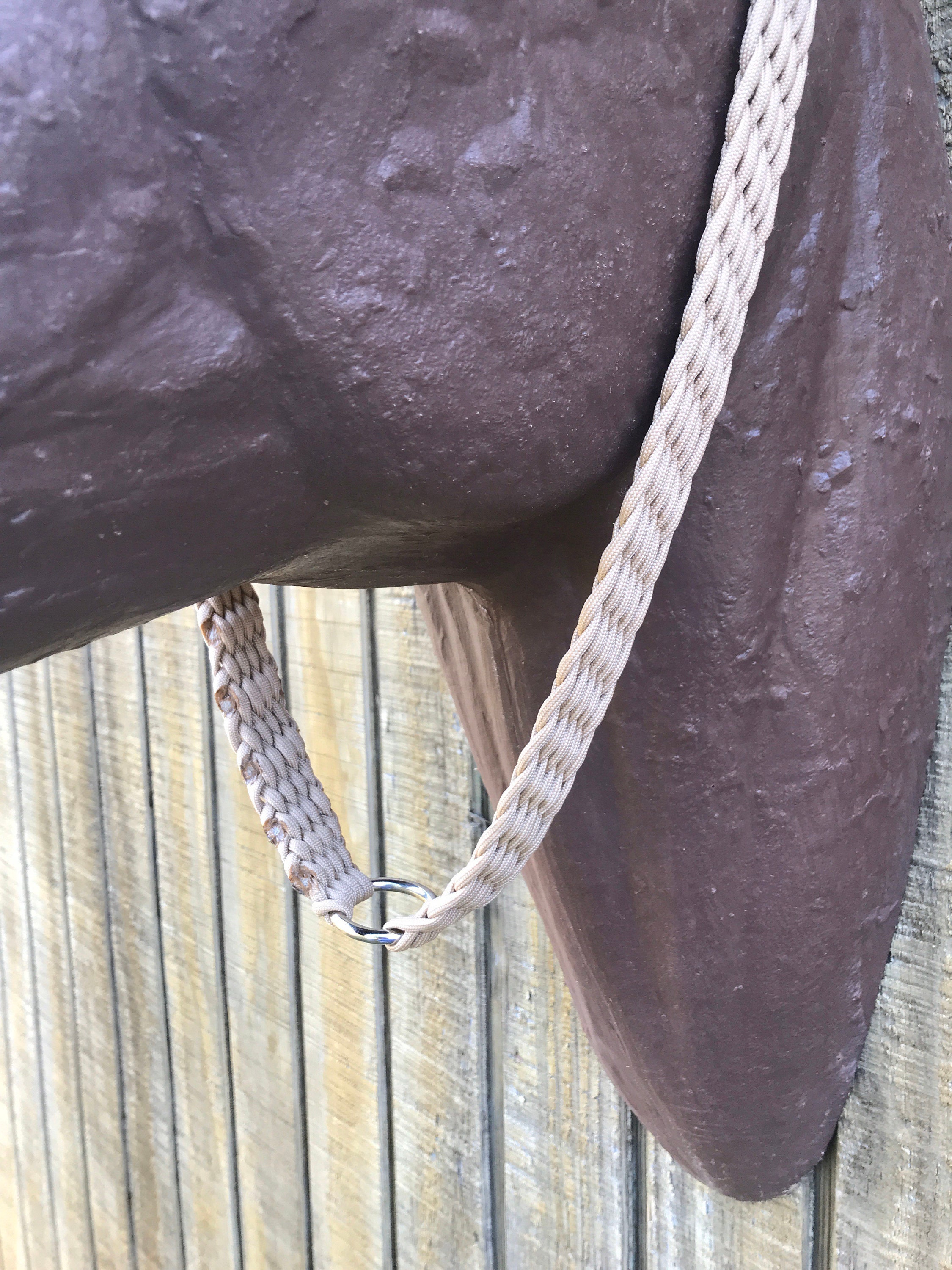 Tan War Tie Down Custom Horse Tack Paracord Etsy Australia