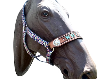 Personalized  horse halter