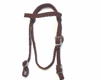 Bridle, headstall, custom bridle, western tack, horse tack, horse, custom bridle, you choose color, braided tack, paracord tack