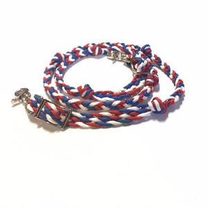Pony barrel reins, miniature horse barrel reins,  reins, miniature horse tack, braided pony reins, pony tack