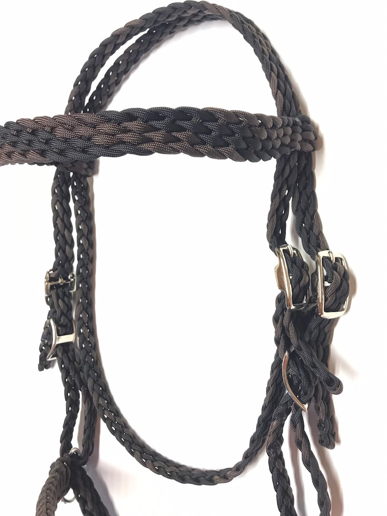 Bitless Bridle Horse Side Pull Hackamore with a Etsy