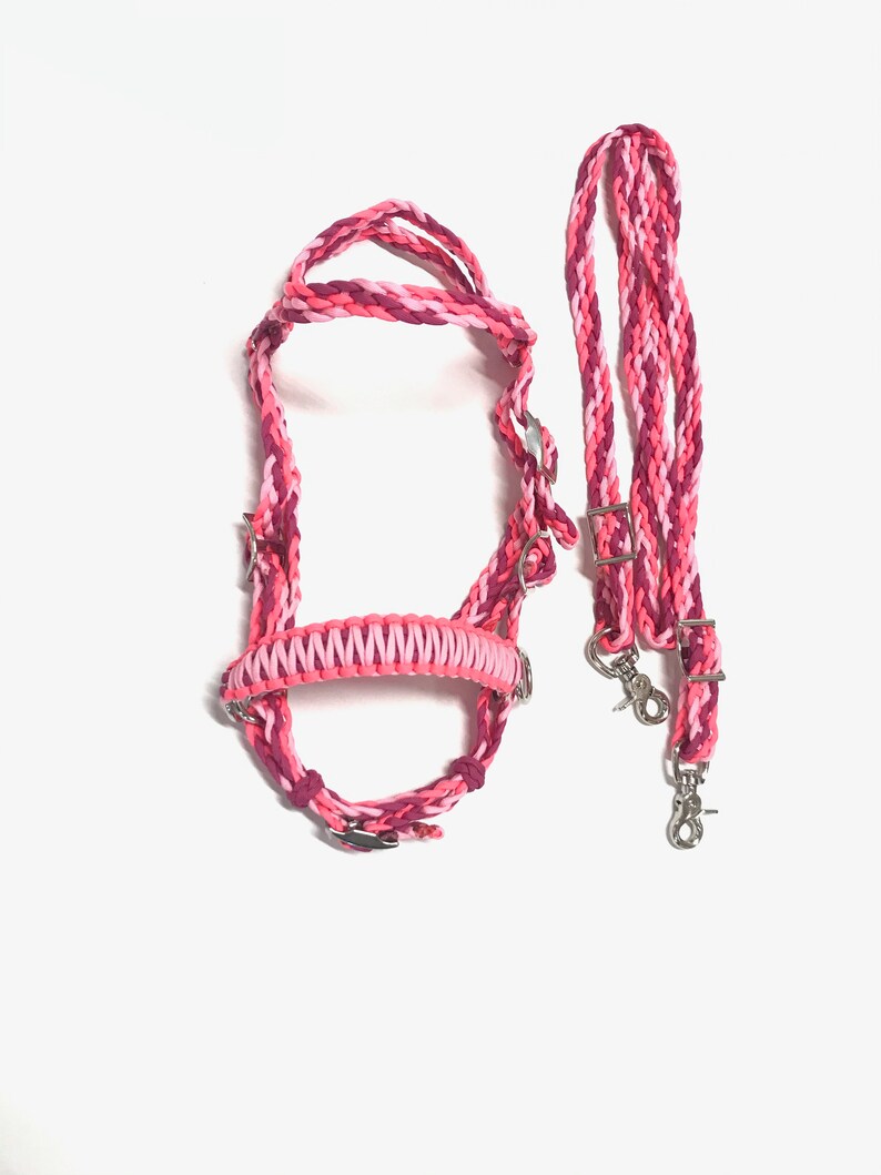 Pony Bitless Bridle Pink Pony Bridle Pony Bitless Bridle Etsy
