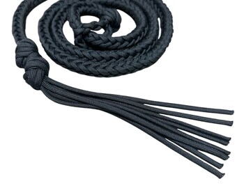 Rênes Finesse En Corde Yacht Noir 8 Pieds - Méthode Parelli