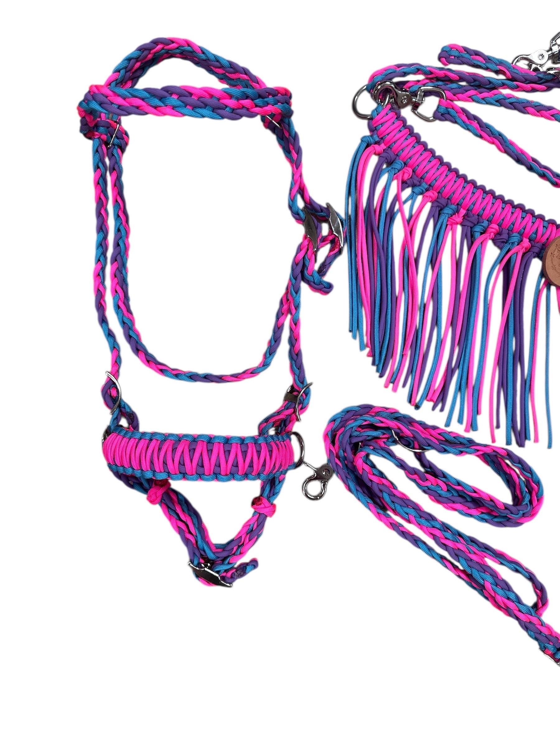 Small Tack Miniature Horse Tack Set or Small Pony Tack Pink and Purple - Etsy