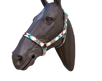 Aztec print horse halter