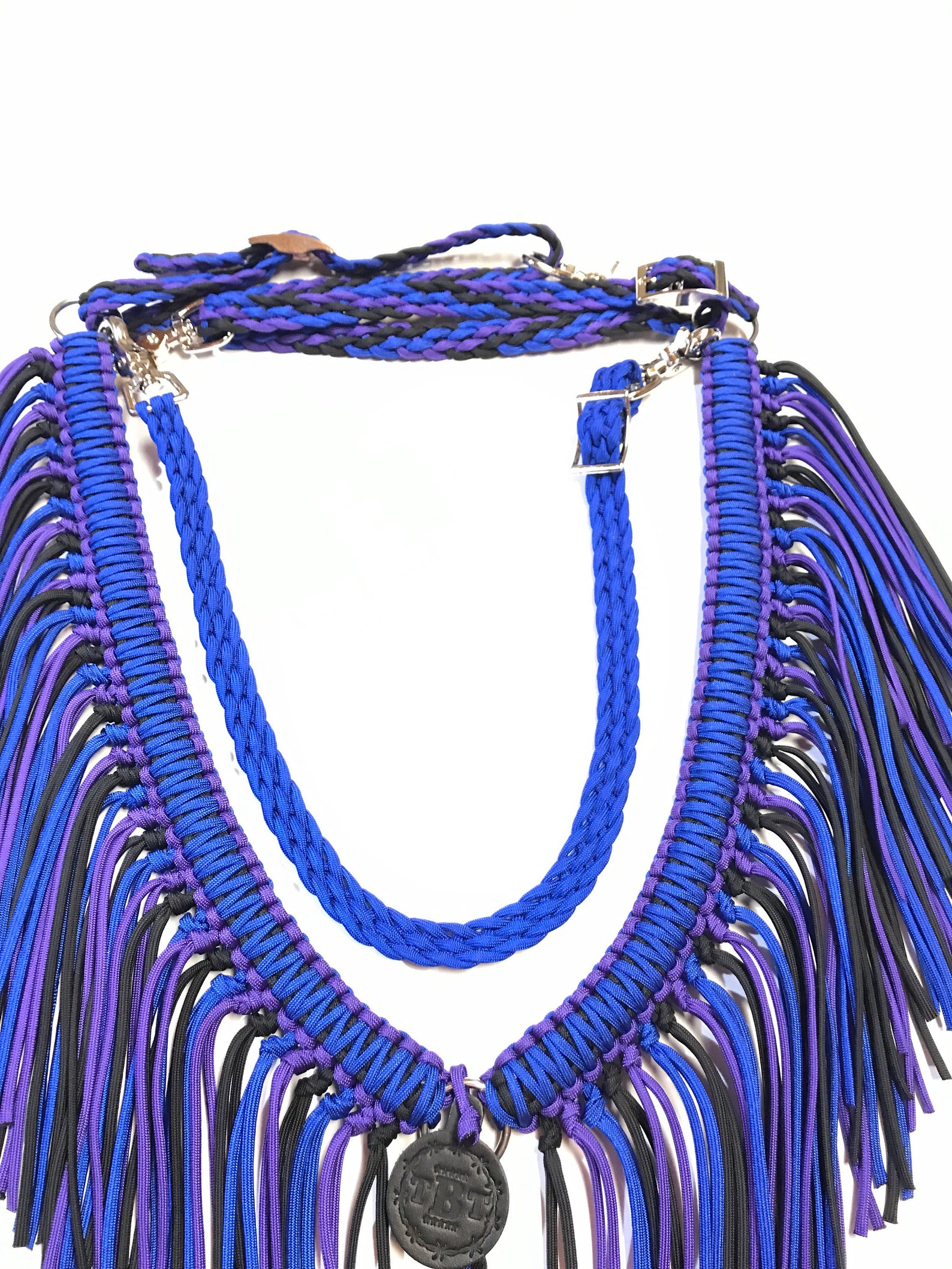 Fringe Breast Collar Custom Horse Tack Breast Collar Fringe Etsy