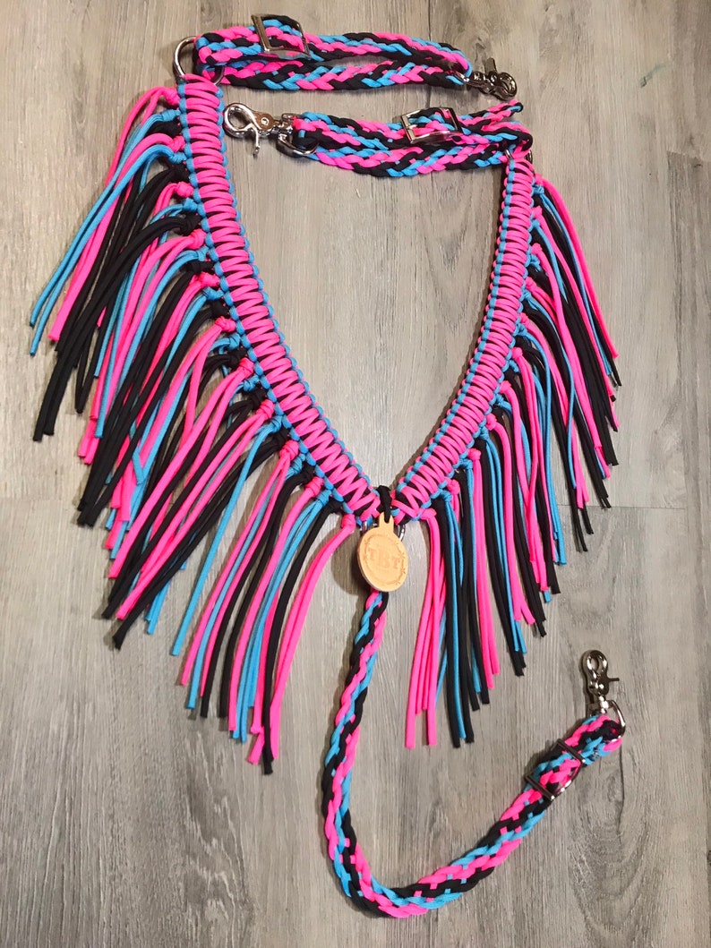 Fringe Breast Collar Small Pony... Cobb Pony...and Horse Size Etsy