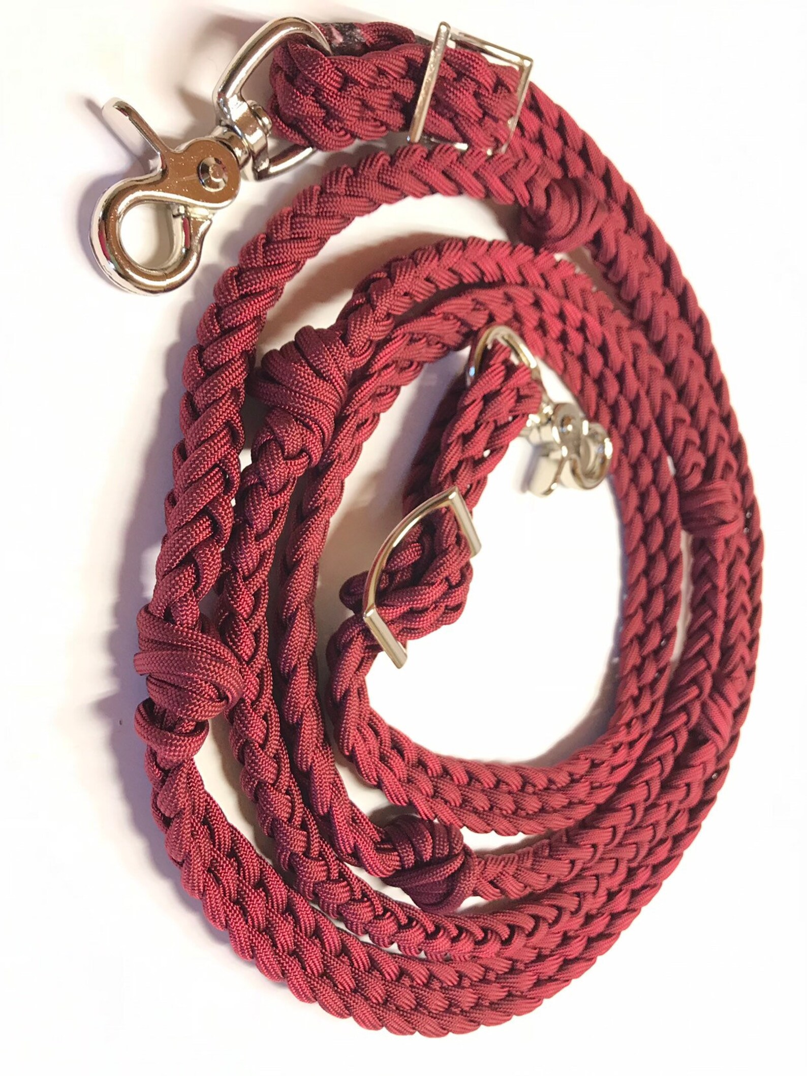 Barrel Reins With Grip Knots You Choose the Length and Color Etsy