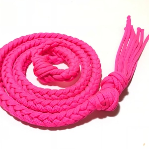 hot pink horse whip, Over and Under whip