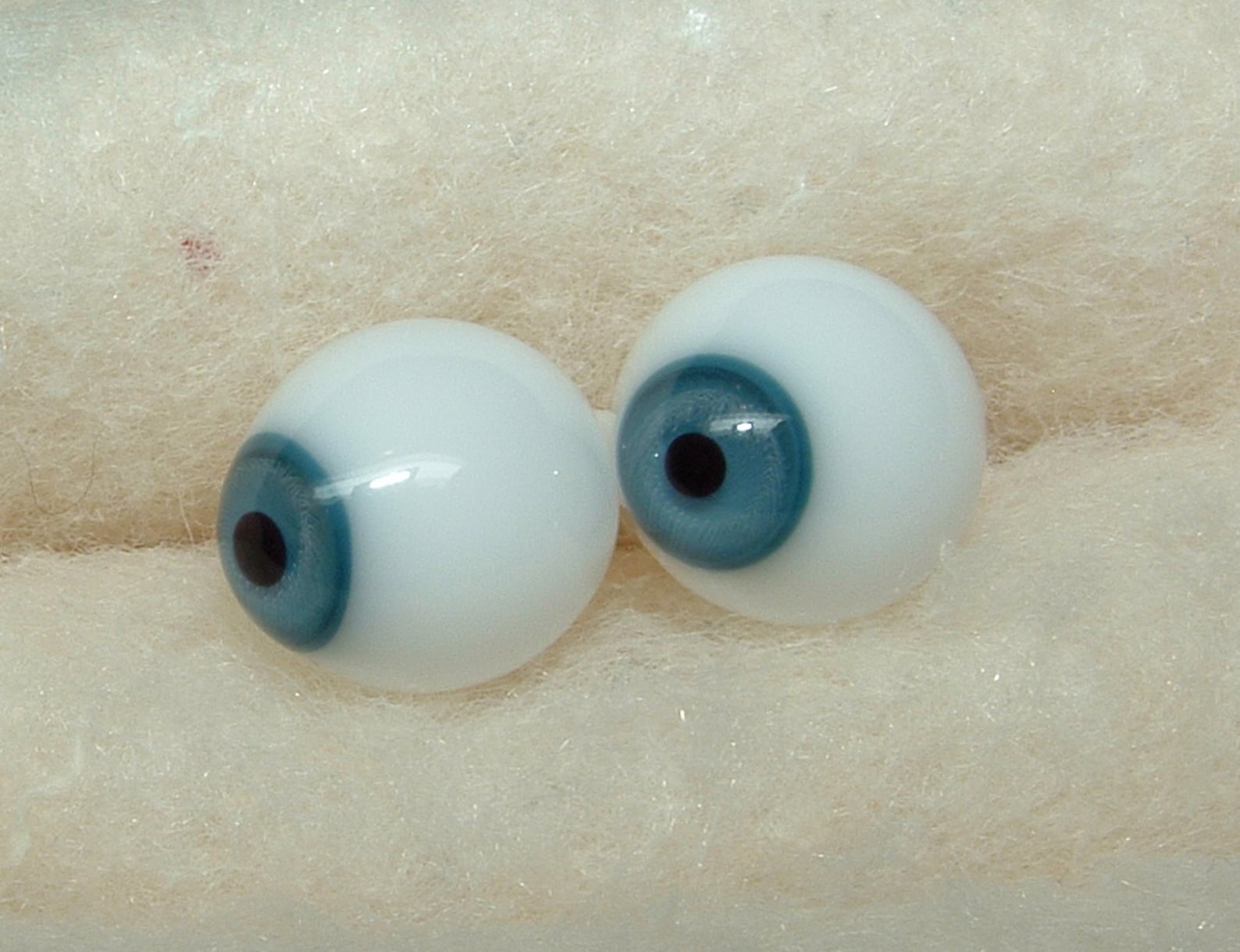 GERMAN Pre WW1 Antique Glass Doll Eyes BLUE Size 12mm Etsy