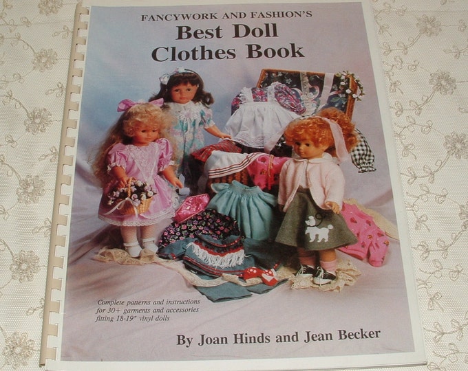 Best Doll Clothes Book 30 Patterns for 18 Dolls American Girl, Gotz