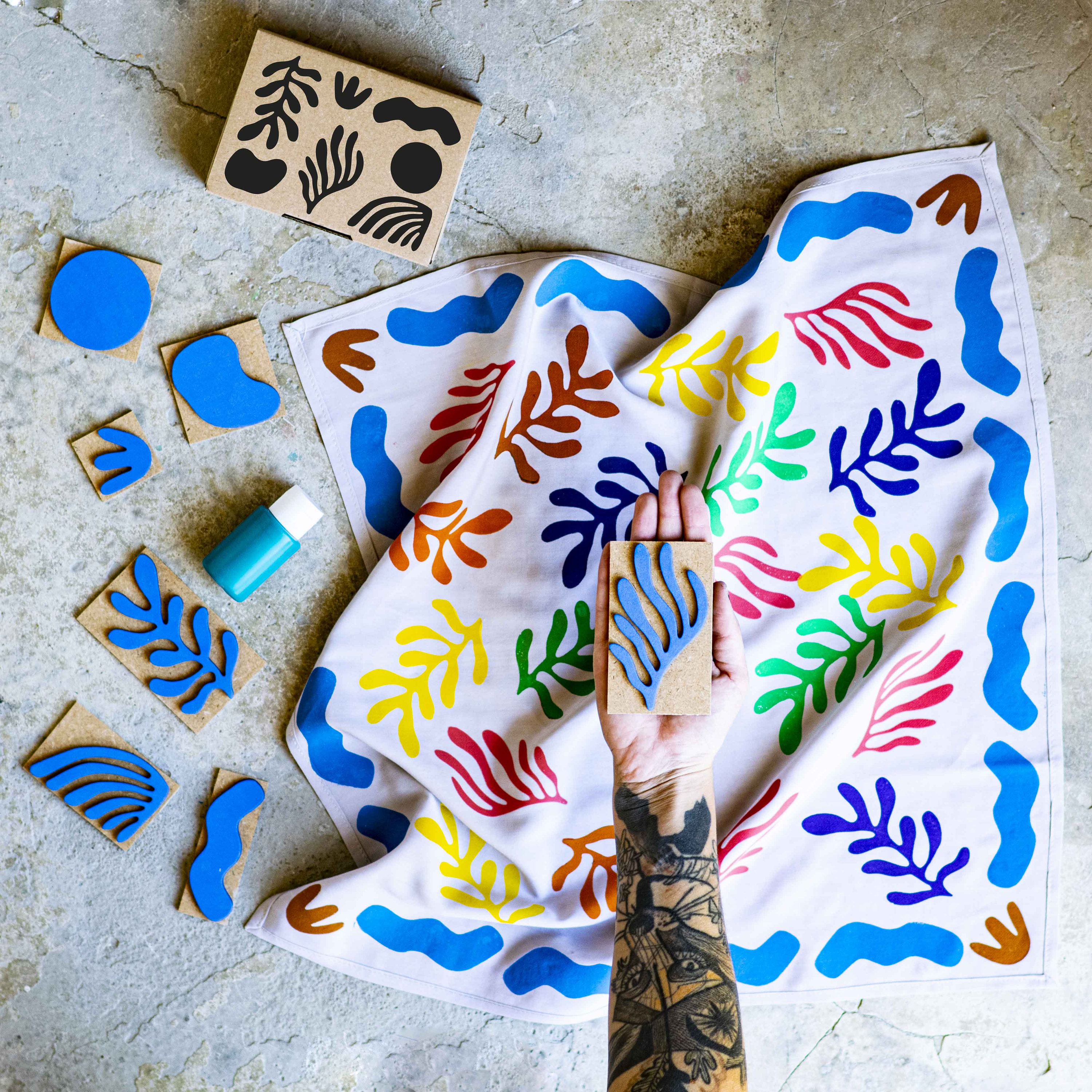 Blockprinting kit *MATISSE