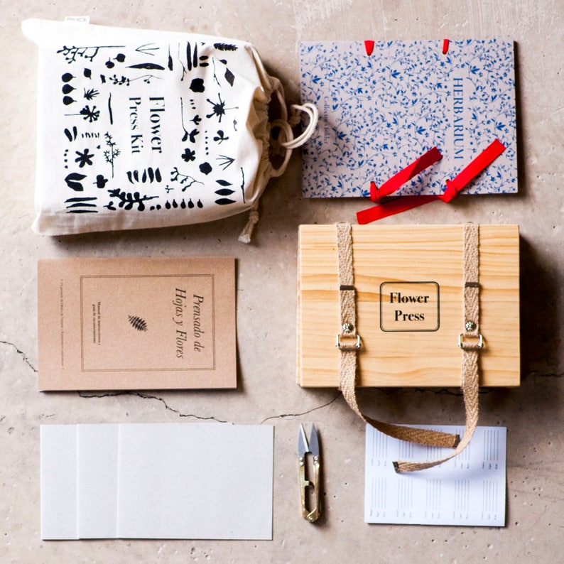 The Flower Press Kit Etsy Canada