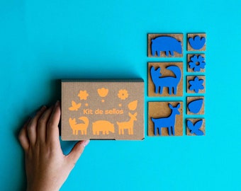 Set of stamps *FUNNY  for kids