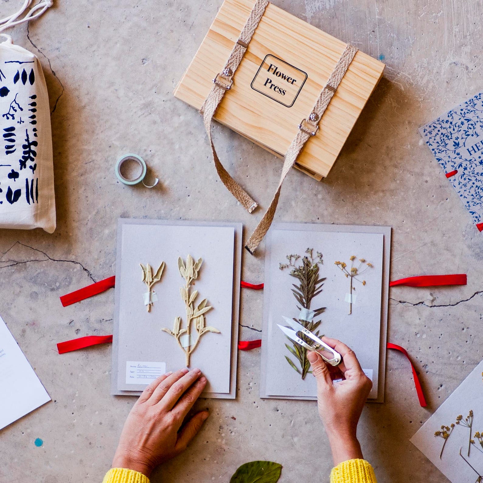 The Flower Press Kit Etsy