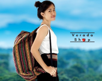Woven Bag Backpack Hippie bag,Hobo bag,Boho bag,Shoulder bag,Tote bag,Purse Handbags,Travel Bag,Crossbody Bag,Purse Tribal bag,Gypsy Bag BWF