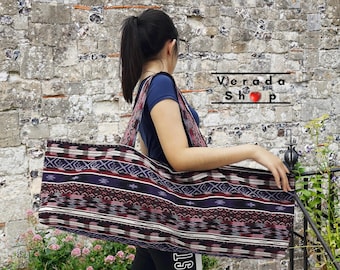 Handmade Yoga Mat Bag,Sports Bags,Woven Cotton Yoga Bag,Tote Yoga Sling bag,Pilates Bag,Pilates Mat Bag,Canvas Bag,Women yoga bag (YB80)