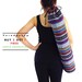 Handmade Yoga Mat Bag Yoga Bag Sports Bags Tote Yoga Sling bag Pilates Bag Pilates Mat Bag Woven Yoga Bag Women bag Woven Cotton bag (WF14) 