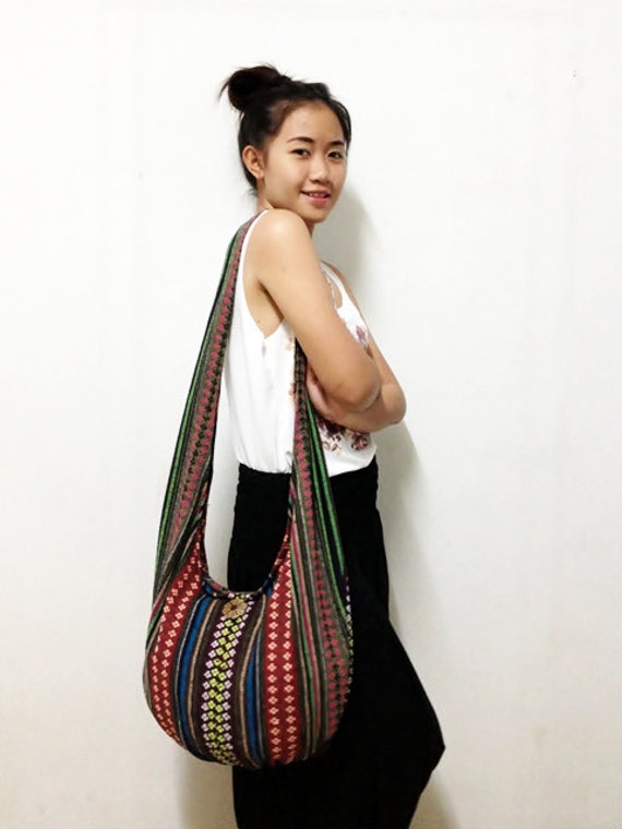 Woven Cotton Bag hippie Bag hobo Boho Bag shoulder Bag sling Bag messenger Bag tote Crossbody Bag Purse Women Bag handbags long Strap WF67 Etsy Ireland