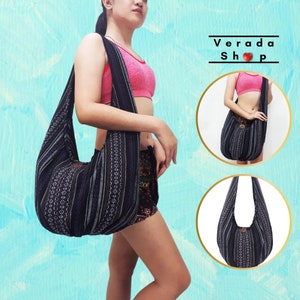 Gewebte Tasche Handtaschen, Geldbörse Tote Thailändische Baumwolltasche, Tribal Tasche, Hippie Tasche, Boho Tasche, Schultertasche,Frauentasche, Schultertasche (WF285)