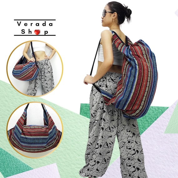 Gypsy Woven Slouch Bag in White Gypsy Woven Slouch Bag in White