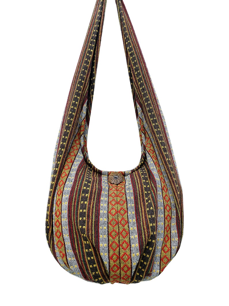 Thai Woven Bag Handbags Purse Tote Cotton Bag Hippie bag Hobo bag Boho Crossbody bag Shoulder bag Women bag Short /& Long Strap WF284